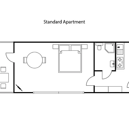 公寓式酒店 Beachside - 21 Traumhafte Mit Pool & Sauna Direkt Am 格洛米茨