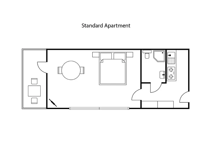 Aparthotel Beachside - 21 Apartments, Pool&sauna Direkt Am Grömitz